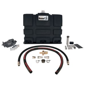 Buyers Products Wetline Kit Alum Rsvr Direct Mt Pump Ccw, Capacity 50 Gal, Suction Port Size Multiple in, Return Port Size Multiple in, Model# UWLK50ADMCCW