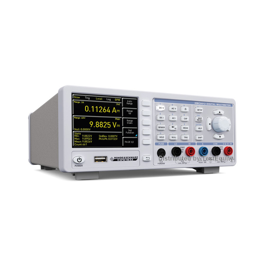 Rohde & Schwarz HMC8012: Precision Digital Multimeter for Demanding Measurements 1 Rohde & Schwarz HMC8012: Precision Digital Multimeter for Demanding Measurements